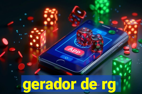 gerador de rg